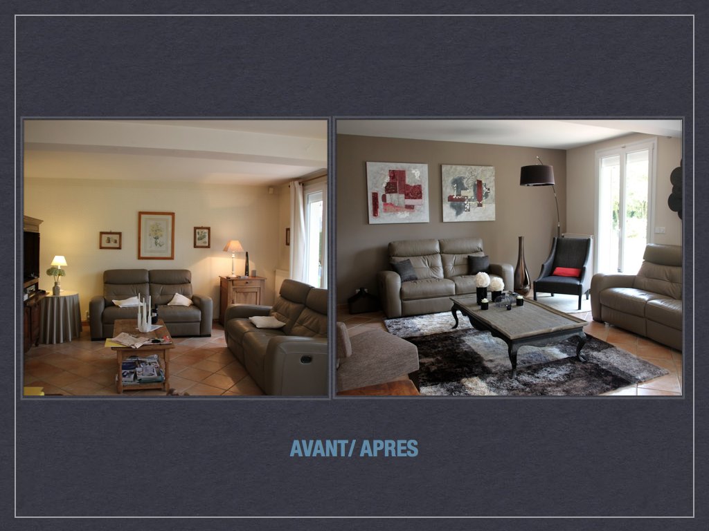 Avant/ après: projet de décoration et d'aménagement d'espace