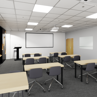Agencement de salle de re union