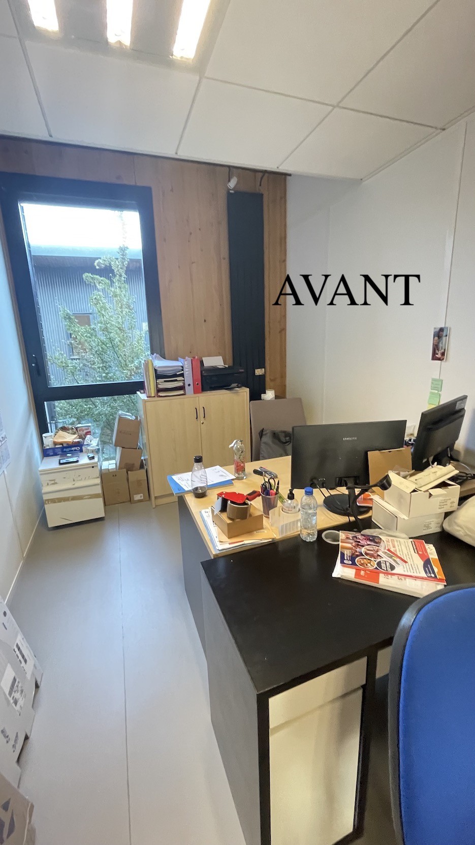 Avant après décco bureau