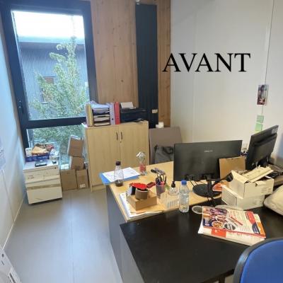 Avant après décco bureau