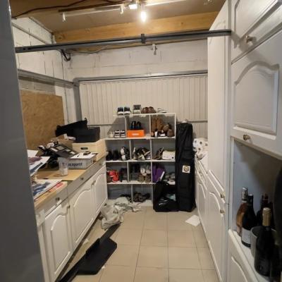 Avant apre s transformation de garage