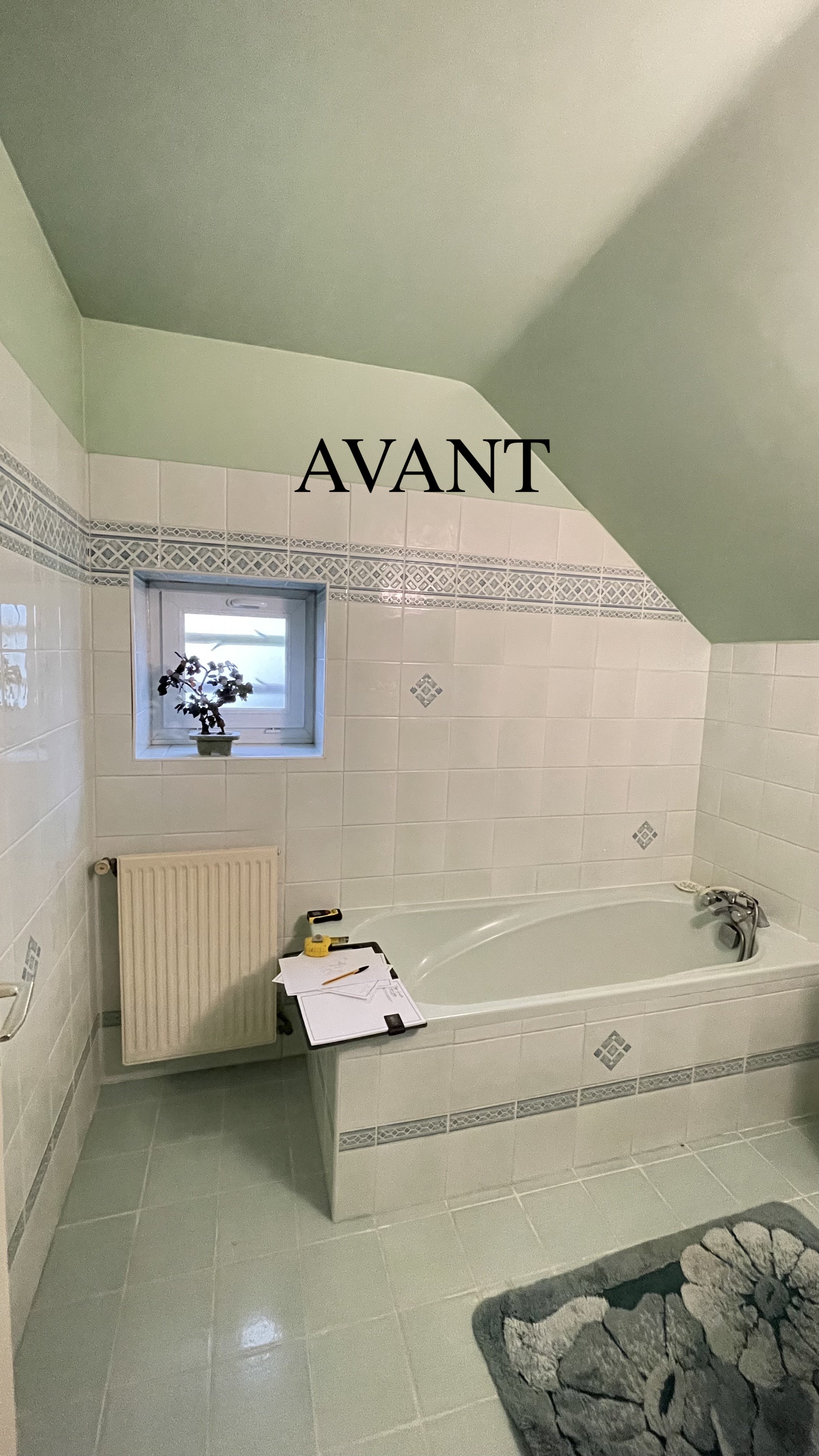 Avant salle de bain