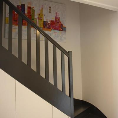 Escalier bois moderne