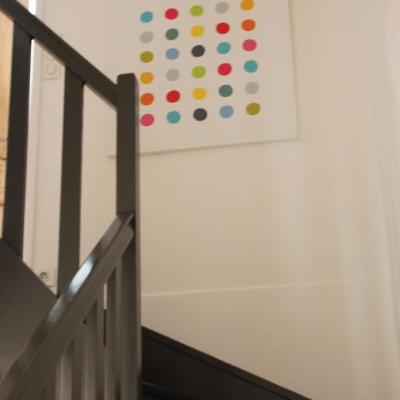 Escaliers gris