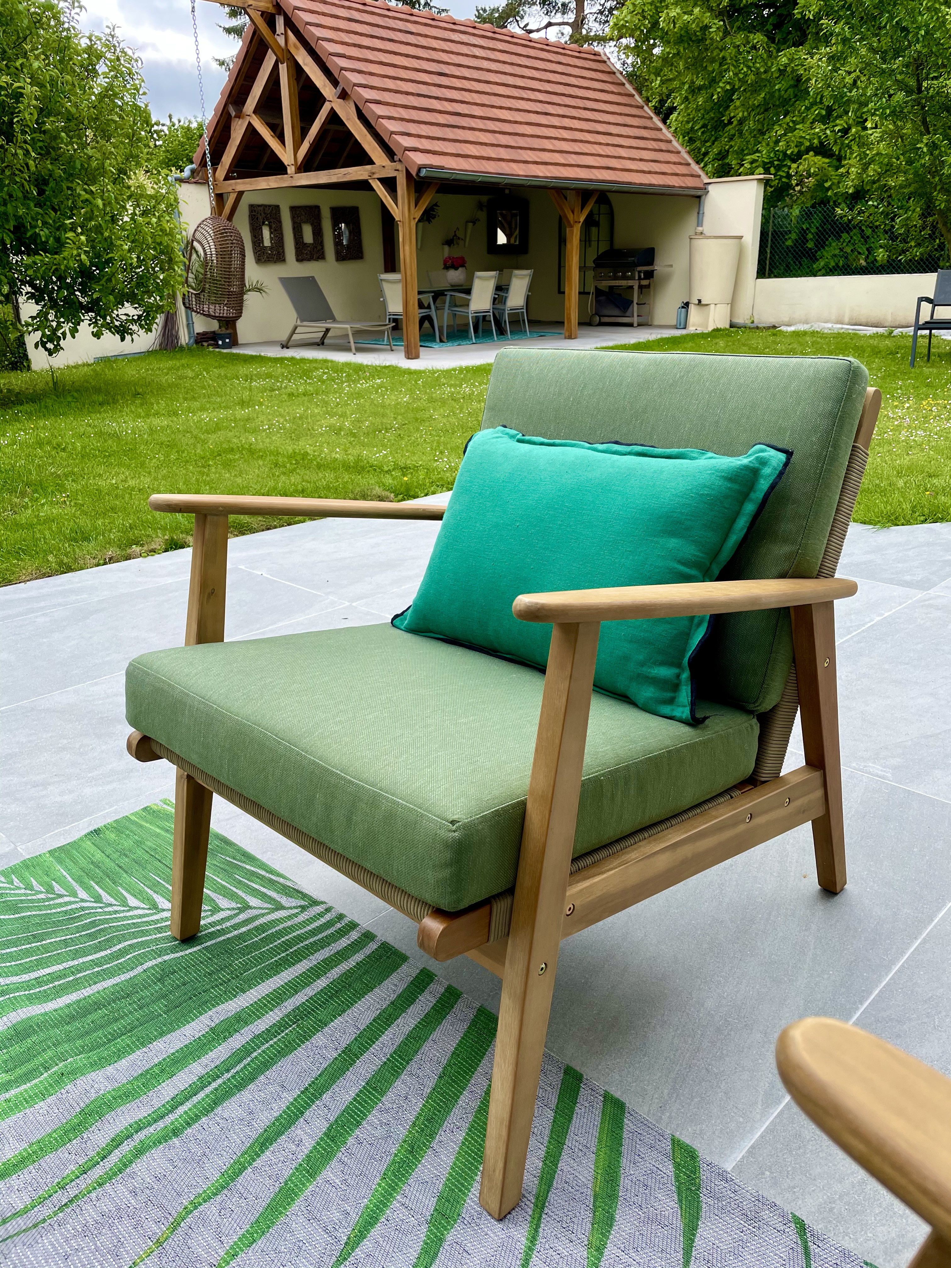 Fauteuil d exte rieur peggy guezello ame nagement de jardi et terrasse