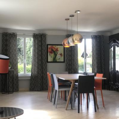 Modernisation d'un séjour à Bois le Roi 77