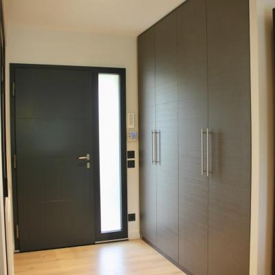 Modernisation d'une maison avec cuisine ilot et verriere