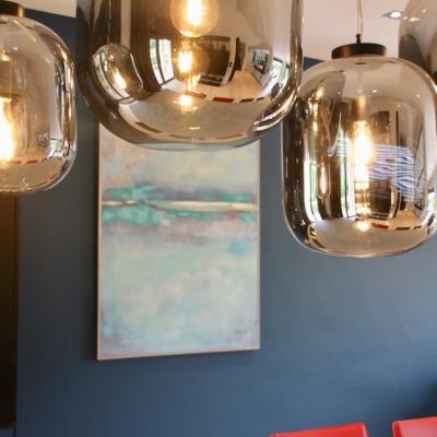 Modernisation d'une maison avec cuisine ilot et verriere