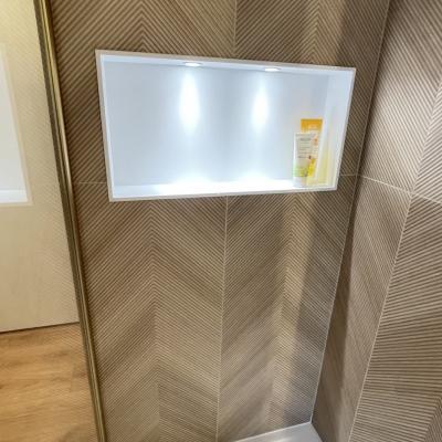 Niche led dans douche xxl