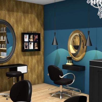 Salon de coiffure chic et moderne