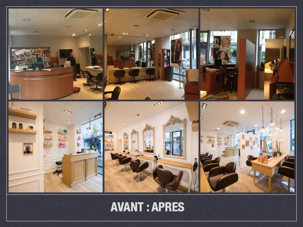 Avant apres salon de coiffure fontainebleau 001