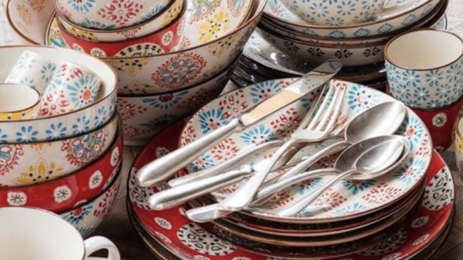 La vaisselle et la décoration