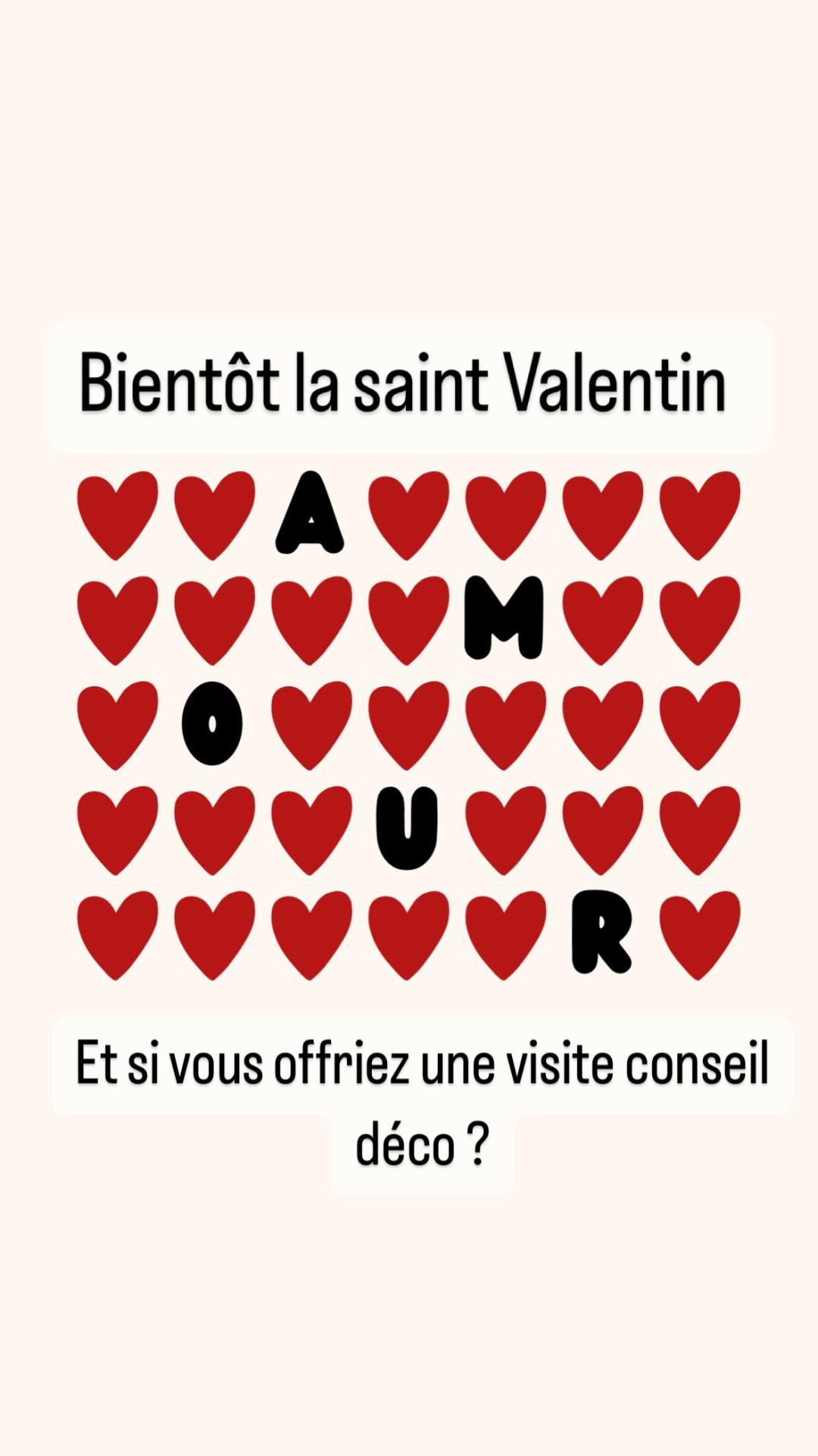 réduction  Saint-Valentin, offre spéciale déco