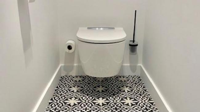 Agencement de toilettes